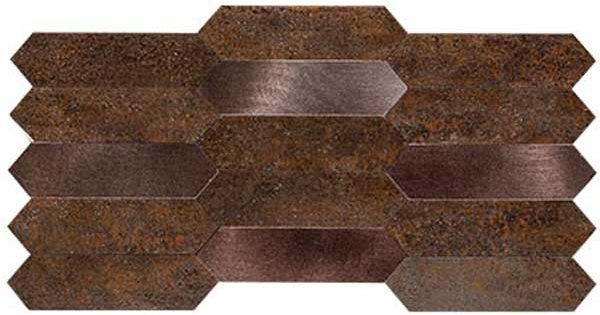 Aspect Collage Tile in Burnt Copper