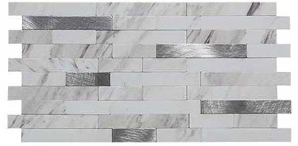 Aspect Collage Tile in Marble Shine